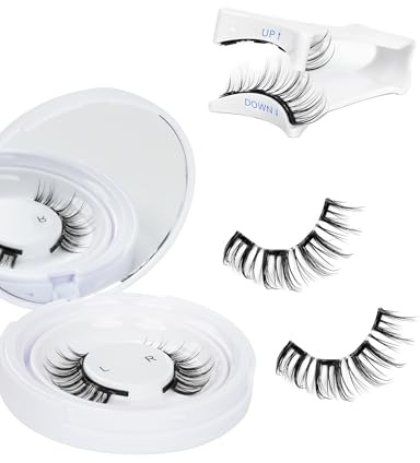 Obeyalash Cils Magnétiques Eyelashes Magnétiques Lashes Magnétiques Look Naturel Cils Magnétiques Cils Artificiels Léger et Réutilisable (MD33)