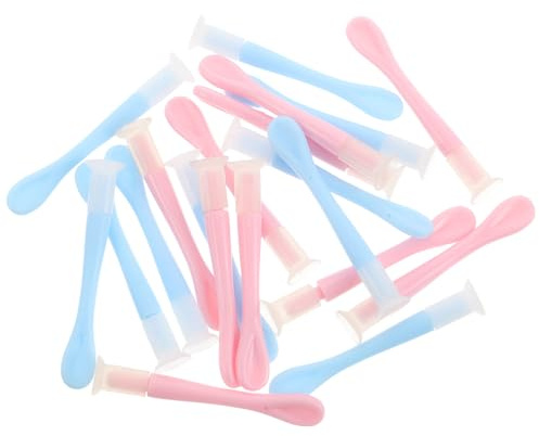 IWOWHERO Wiederverwendbarer Kontaktlinsen Entferner aus Kunststoff mit Saugnapf Weiche Linsenstäbchen In Blau und Pink Kleines Reise Einsetzwerkzeug für Weiche Kontaktlinsen