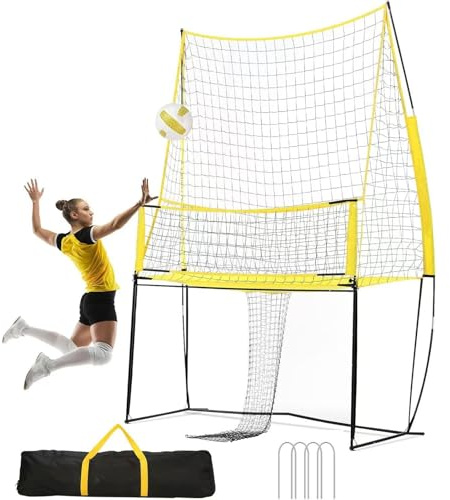 Volleybollnät för inomhus- och utomhusträning, perfekt för trädgård, strand och uteplats
