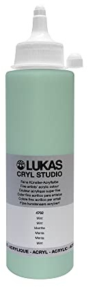 LUKAS Cryl Studio Künstler-Acrylfarben, Kunststoff, Mint, 250 ml (1er Pack), 250