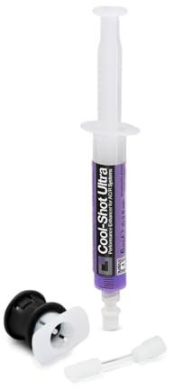 Errecom Cool-Shot Ultra, A/C Performance Enhancer Additive to Restore the Original Efficiency of Vehicle A/C Systems, 6 mL Cartridge, includes R134a Adapter