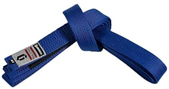 Gameness Adult Jiu Jitsu Belt | BJJ Belt for Beginners and Experts Blue A3