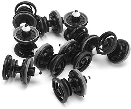 10 pezzi auto interno porta Trim pannello clip di fissaggio per VW Golf Polo