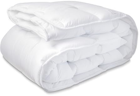BONEX Micro 95 Couette hypoallergénique 100% Microfibre 135 x 200 cm 1200 g