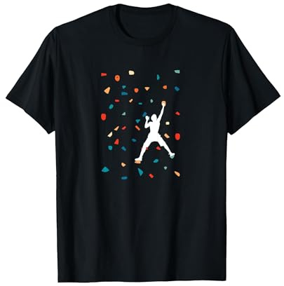 Boulder Grimpeur, mur d'escalade pour homme, enfant, anniversaire T-Shirt, Homme, Noir, M