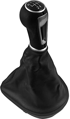 5/6 velocidad pomo de cambio de marchas palanca de cambio polaina cubierta de arranque apto para Seat Leon II apto para Toledo III apto para Altea XL 2005-2012 -5_Speed
