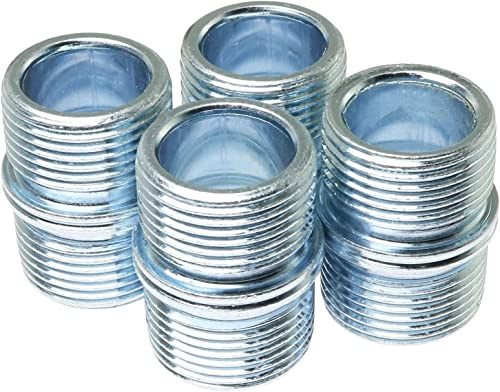 TAODAN 4pcs Wire Rack Shelve Unit Pole Connector Storage Shelf Shelving Holder Connection Nuts Replacement Parts for 1in(25.4MM) Screw-in Rod