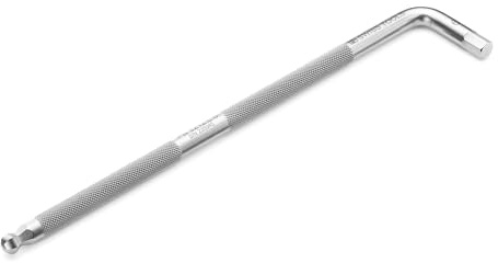 PB Swiss Tools sexkant vinkelskruvmejsel, lång, förkromad, 3 mm, 130 x 24 mm