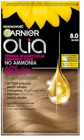 Garnier Olia 8.0, Blond, Permanente Farbgebung