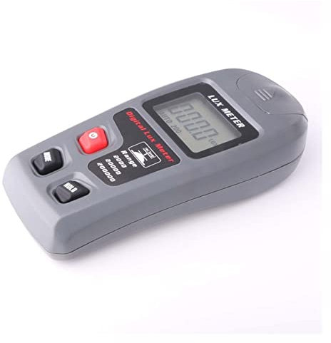 Lichtmesser, Light Meter Tester Umweltprüflicht Meter 0~200,000Lux Range Pocket Design Light Meter digitale Illuminator-Hand-Umgebungstemperatur-Messgerät,Breites Anwendungsspektrum