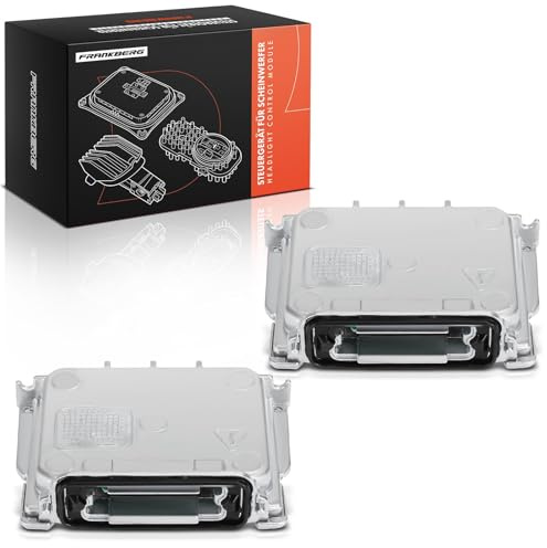 Frankberg 2 unités de contrôle au xénon, des deux côtés 4L0907391 | Compatible avec: Série 1 Cabriolet E88, Altea XL 5P5 5P8, Exeo 3R2, V70 II 285, DS5, P.a.s.s.a.t 3C2, XC60 156