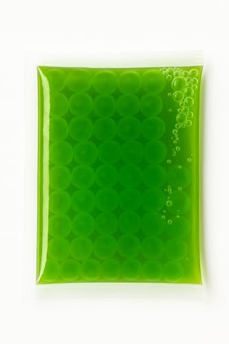 Boba Formosa Green Apple Flavoured Popping Balls (50g x 10 sachets) Boba Tea x Bubble Tea x Pearls | Authentic Boba Pearls for Bubble Tea, Drinks, Dessert Toppings | 100% Direct from Taiwan