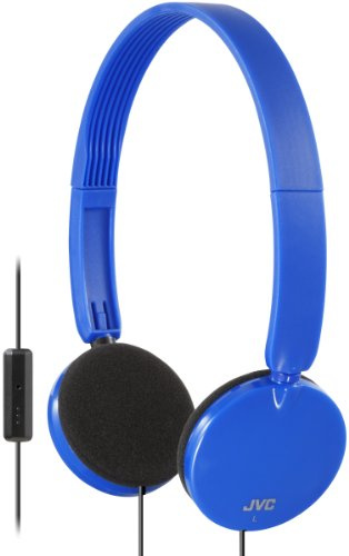 JVC HA-SR170-A-E Casque supra-auriculaire avec Microphone Bleu