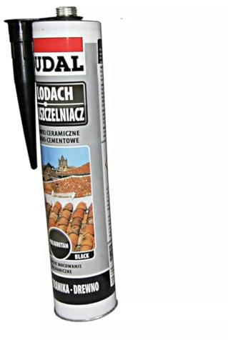 Soudal COLODACH Negro 280 ml Sellador para baldosas cerámicas Baldosas de hormigón Adhesivo flexible de poliuretano