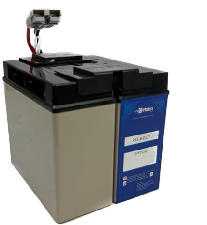 Raion Power 24V 18Ah Replacement High Rate RBC7 Battery for APC UPS BP1400, BP1400X116, SMT1500, SMT1500US, SMT1500C, SMT1500CUS, SUA1500, SUA1500US, SU1400, SUA750XL and Select Others, RG-RBC7