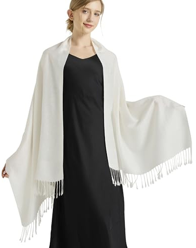 vimate Paisley Pashmina Schal Wrap Stola Soft Silky Jacquard Pashminas Wrap für Abendkleid Reisen Shawl