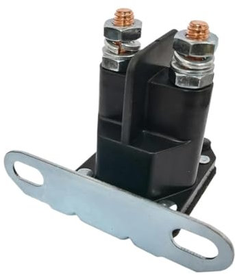 KRLAZdN Interruttore relè di avviamento Magnetico a 4 Pin da 12 V Compatibile con Tosaerba e trattorini da Giardino Modello 1873611 Forniture Compatible with Utensili da Giardino