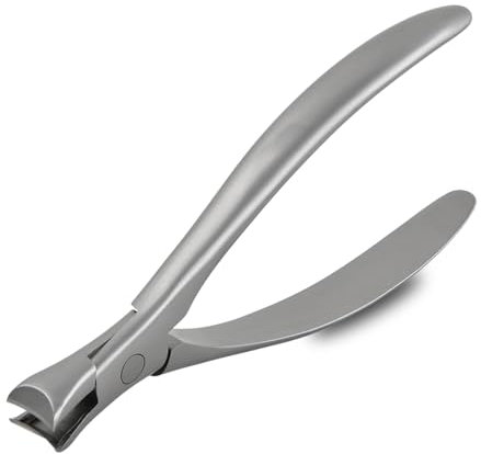 Alicates Uñas, Alicates Cortaúñas de Precisión, Quita cuticulas uñas, Alicate Cortauñas Profesional, Corta Uñas Cuticulas Grande, para Uñas Gruesas o Encarnadas, Pedicura y Manicura