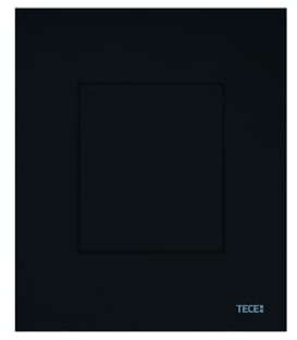 TECEnow Urinal-Betätigungsplatte, inklusive Kartusche, zum TECE-Druckspülgehäuse U1, 9242403, Farbe: Schwarz glänzend