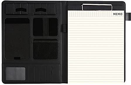 Liudan Planchettes à Pince Presse-papiers de données Multifonctions de dossiers Porte Document (Color : Black)