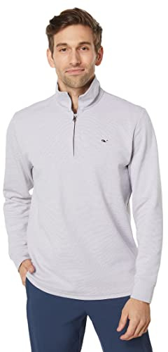 Vineyard Vines Men's Saltwater Quarter Zip Sweatshirt (Pack of 1)