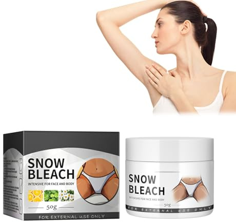Whitening Cream Crema Schiarente Crema Illuminante Ascelle, Sbiancamento Crema Crema Schiarente Efficace Sulle Macchie, per Ascelle, Ginocchia, Gomiti