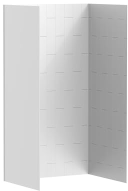 American Standard 2951SWT48.020 Aspirations 48 x 36 x 84-Inch Shower Wall Set, White