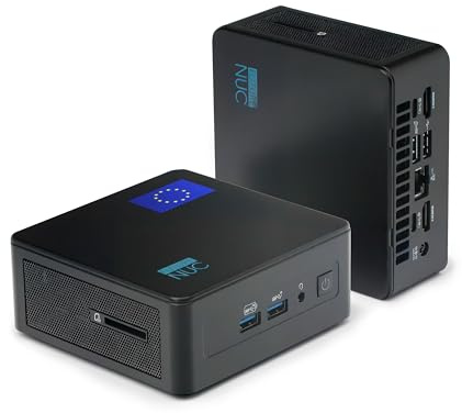 FutureNUC Pro Intel® Core-i5 12. Gen. • NUC12 Pro PC • 8 Kerne, bis zu 4,4GHz • Thunderbolt 4 • 16GB RAM, 512GB SSD • WiFi 6E, BT 5.3 • Windows 11 Pro • Mini Micro Desktop PC