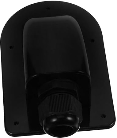 TINEASUR Cassetta di Giunzione per Cavi Solari in Abs Nero Installazione senza Foratura, Resistente ai Raggi Uv, per Veicoli e Barche, Semplice e Pratica