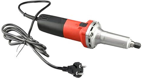 Schleifmaschine Mini Elektrische Geradschleifmaschine Schnellläufer Schleifer 600W Stabschleifer mit Drehzahlregle Ø6mm 27000 U/min