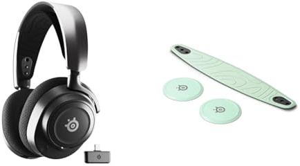 SteelSeries Arctis Nova 7 Wireless Multi-Plattform Gaming-Headset Arctis Nova Booster Pack Mint - Gaming Headset Zubehör - Zweifarbiger Nylon-Kopfband