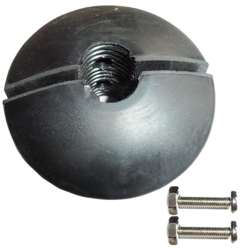 Tappo a sfera, Paraurti in gomma regolabile, Parte di ricambio robusta per avvolgitubo, Dado a vite semicerchio per cavo resistente per avvolgimento automatico retrattile