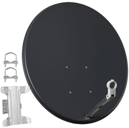 Parabole Satellitari 80CM Grigio CORAB