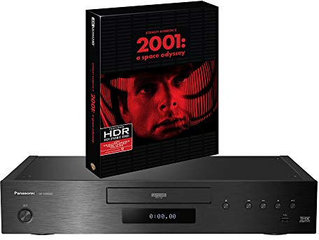 MULTIREGION Blu-ray Player Compatible with Panasonic DP-UB9000 MultiRegion Blu-ray Region A, B & C - DVD Regions 1-8 - Bundle Including 2001 A Space Odyssey 4K UHD Disc