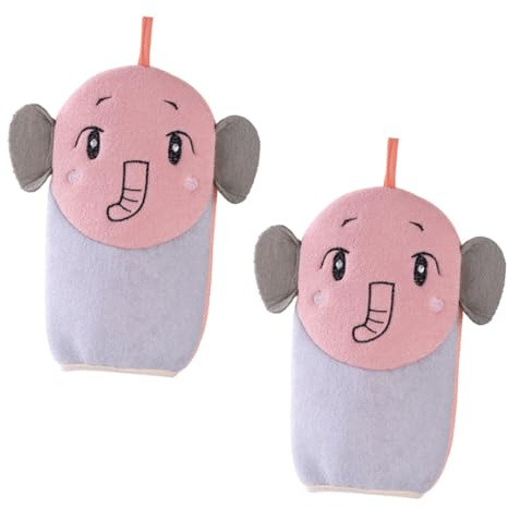 VICASKY 2pièces De Douche Brosses Exfoliantes Pour Garçon Fille Outils Moussants De Bain Serviettes De Douche
