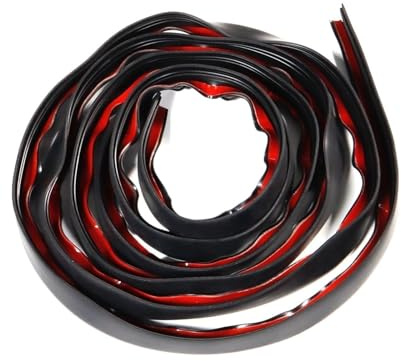 Bande d'étanchéité for vitres de voiture, remplissage de vitres latérales en caoutchouc, 7 formes, isolation phonique, accessoires de voiture, bandes de protection(2m)