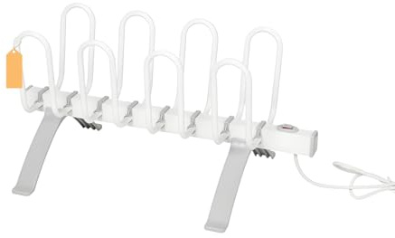 forplubossmmp Portable Electric Shoe Dryer, Heated Shoe Dryer For Boots, Low Energy Use, Fast Drying In Hours, Standing Lightweight Rack, Aluminum Heated Shoe Rack, Multi-Pair Dryer 4shoes