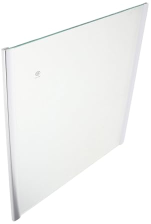 Vaguelly Panel de Vidrio Templado 300X290 MM para Refrigerador Doble Borde, Estante Transparente para Almacenamiento y Organización en Congelador y Nevera Doméstica