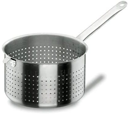 LACOR 50320 Seiher, Unit Stiel 20 cm | Aus lebensmittelechtem Edelstahl gefertigt; hohe Korrosionsbeständigkeit und Haltbarkeit im täglichen Gebrauch