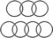 sourcing map Joint Torique 47mm OD 42mm ID 2.5mm Largeur Métrique Nitrile Caoutchouc Joint Étanchéité Paquet de 7