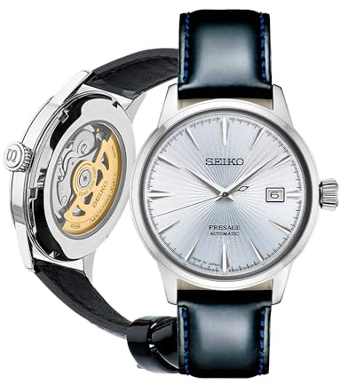 SEIKO SRPB43 Men's PRESAGE Automatic Watch w/Date, Blue