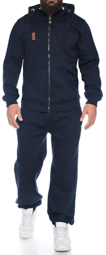 Finchman FMJS135 - Tuta da uomo Finchsuit 1, per jogging, allenamento e sport in generale blu scuro L