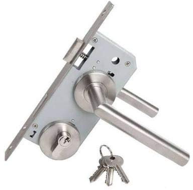 Kastenschloss Edelstahl - Runde Rosette