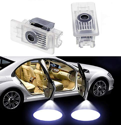 Duleutgnu 2 Stück LED Autotür Türbeleuchtung Logo KFZ Türen Einstiegsbeleuchtung Projektor Willkommen Door Projektion Einstiegslicht Emblem Dekoration Leuchte Logo Courtesy Lampe
