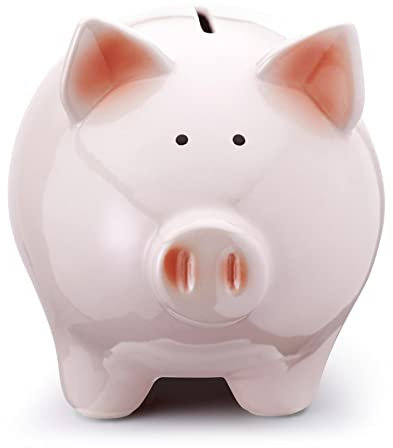 Mousehouse Gifts - Tirelire en Forme de Cochon - Rose - S