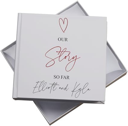 Personalised Our Story So Far Wedding Anniversary Photo Album
