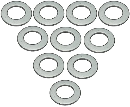 AERZETIX - C49207 - Satz mit 10 Unterlegscheiben flach universell M14 edelstahl A2 - Ø draußen 27.5mm - dicke 2.5mm - DIN125