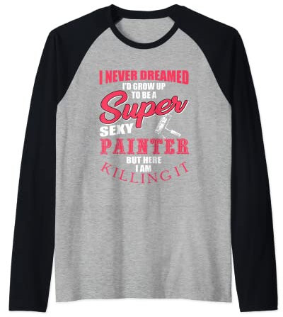 Superbe tenue de peintre Love House Manche Raglan