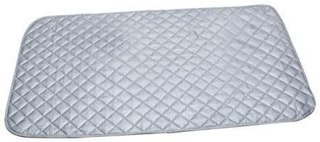 Veemoon Bügeldecke Baumwolle Hitzebeständige Bügelmatte rutschfest Für Waschmaschine Trockner 85x48cm Reise Bügelbrett Alternative