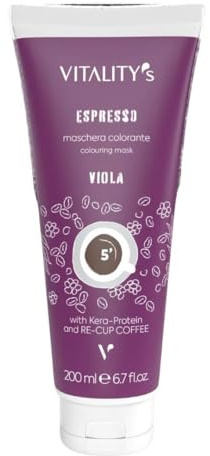 Vitalitys Espresso violett 200ml (Viola) direktziehender Tönungs- und Pflegebalsam